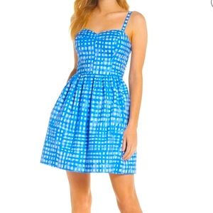 Lilly Pulitzer Ardleigh Dress in Blue Gingham | sz 2